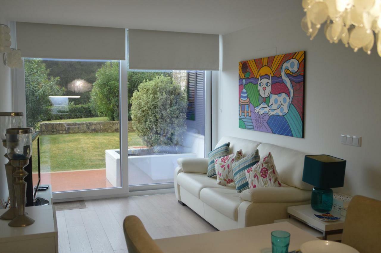 Amazing Beach & Pool Apartment With Garden Sesimbra Exterior foto