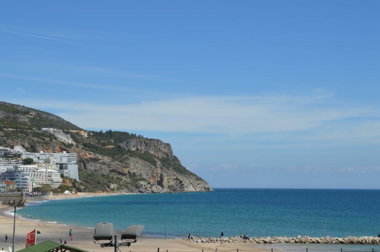 Amazing Beach & Pool Apartment With Garden Sesimbra Exterior foto